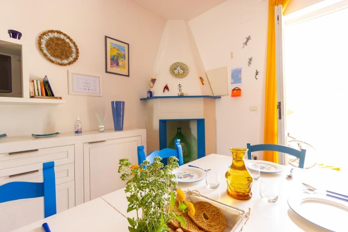 Villa Ranieri-Casa Con Vista A Campo Di Mare Torre San Gennaro Exteriér fotografie